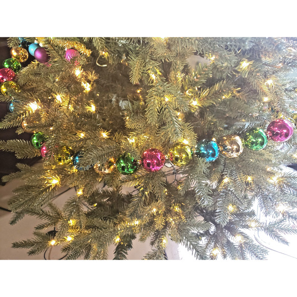 Cody Foster Multi-Colored Bulb Garland, 64 inches Long - Picture 4 of 4
